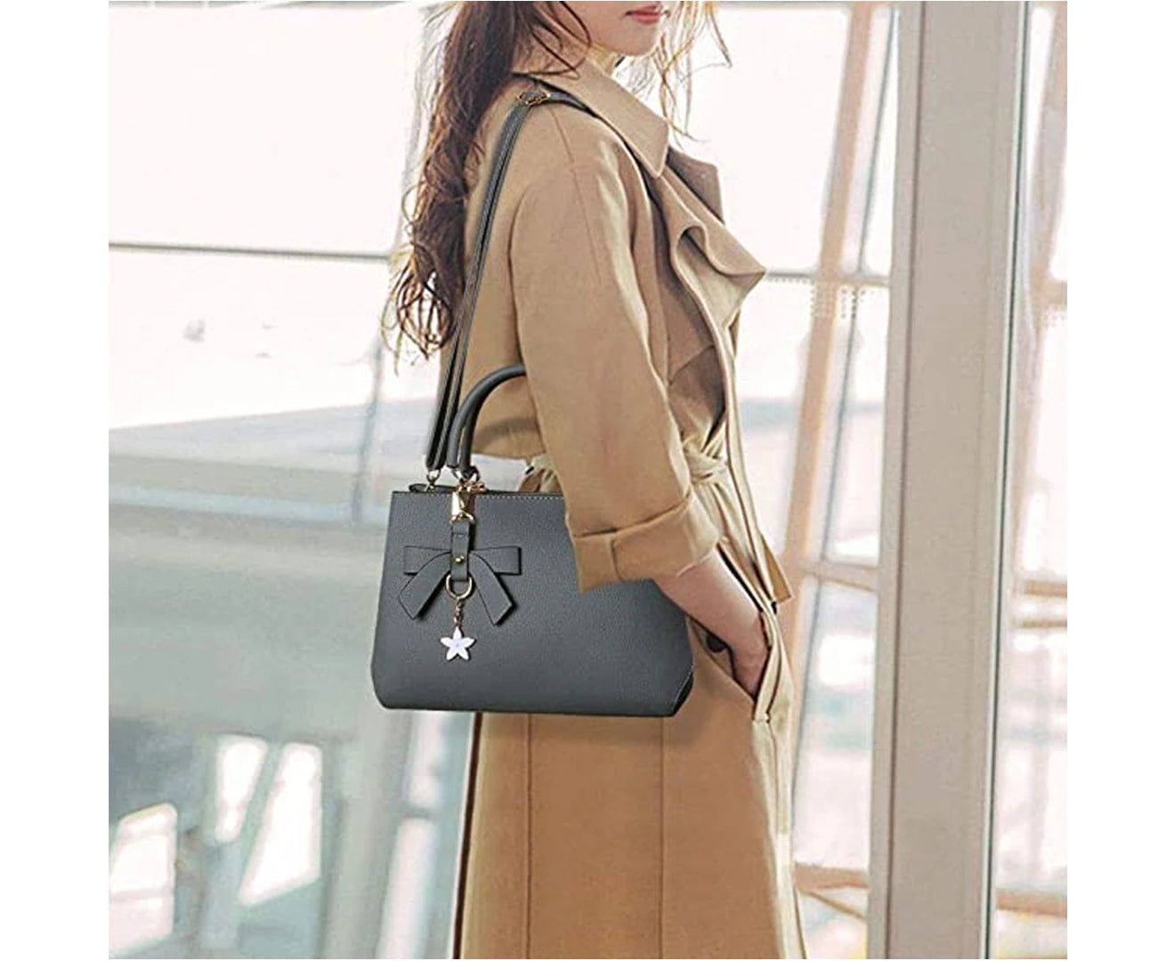 Tote Shoulder Purse Leather Crossbody Bag