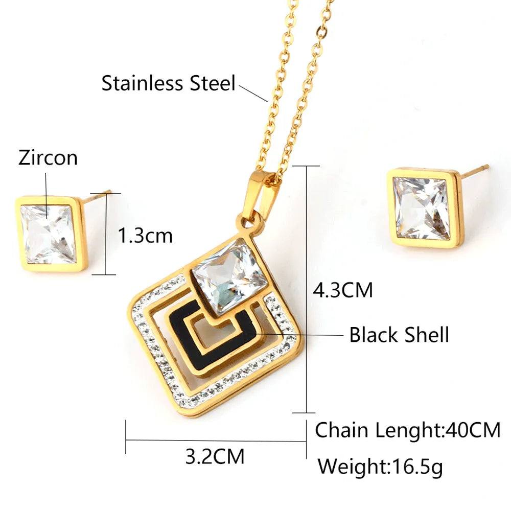 Stainless Steel Jewelry Sets 