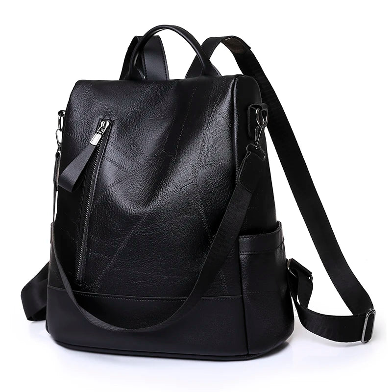 High Quality Soft Leather Backpack 